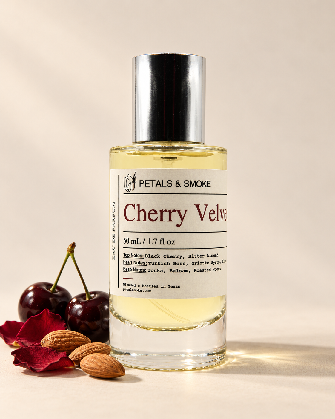 Cherry Velvet, 50 mL bottle photograph