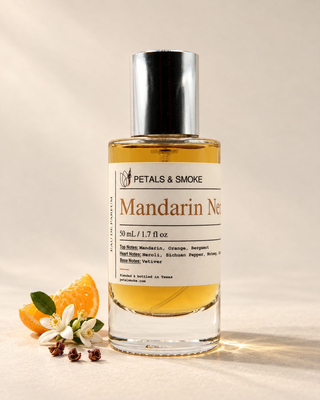 Mandarin Neroli, 50 mL bottle photograph