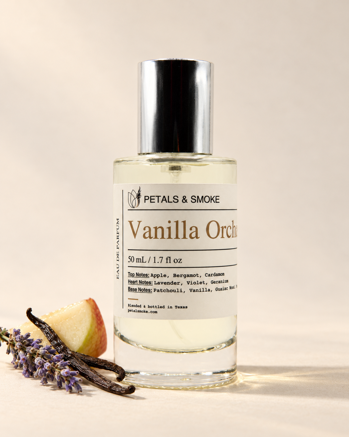 Vanilla Orchard, 50 mL bottle photograph