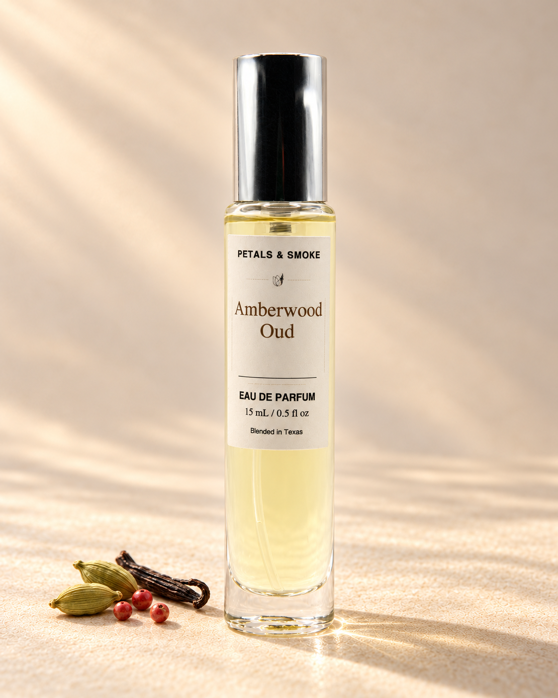 Amberwood Oud, 15 mL bottle photo