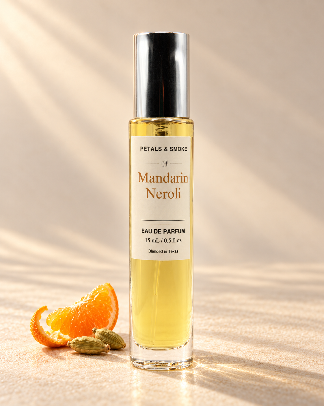 Mandarin Neroli, 15 mL bottle photograph