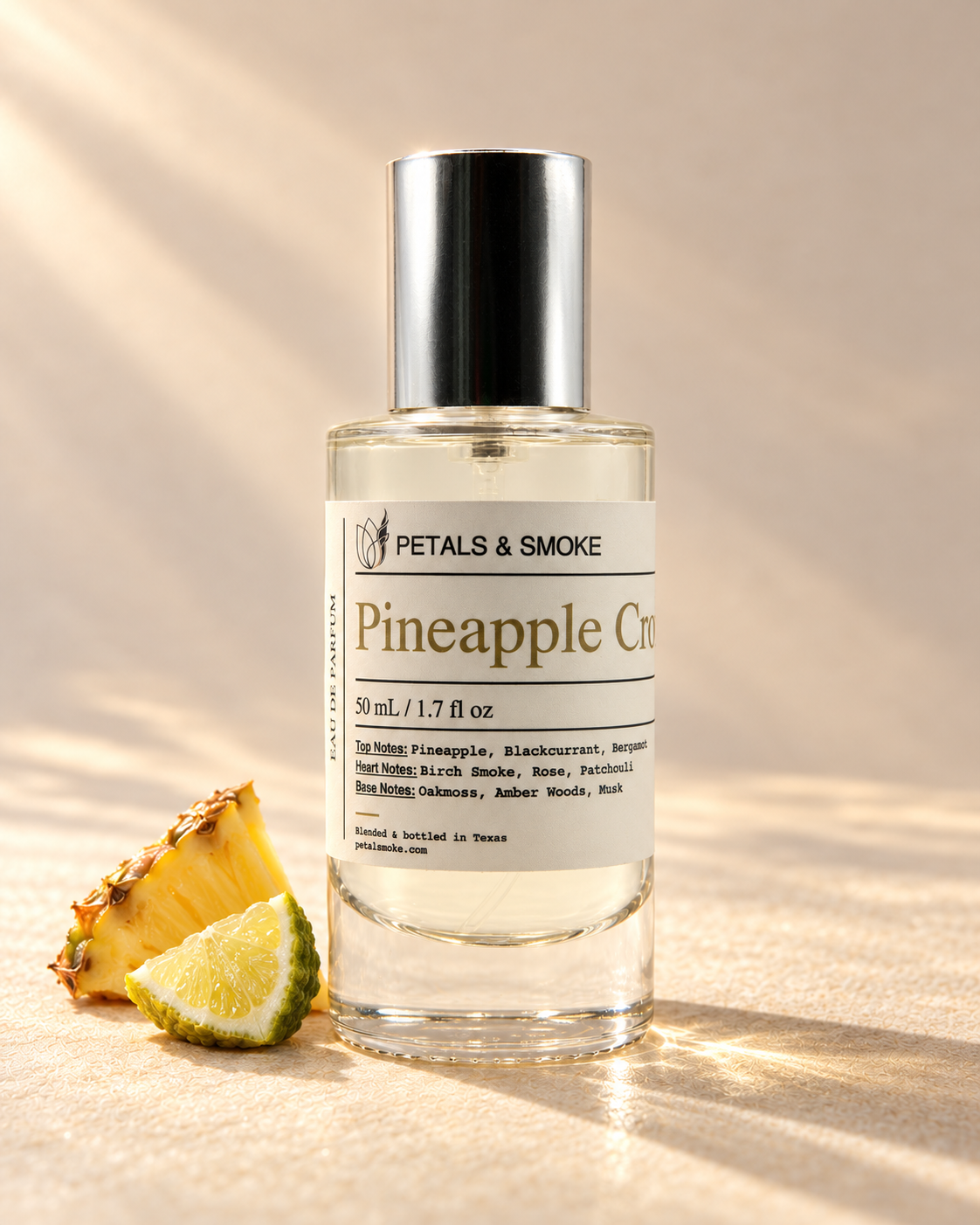 Pineapple Crown, 50 mL bottle photograph