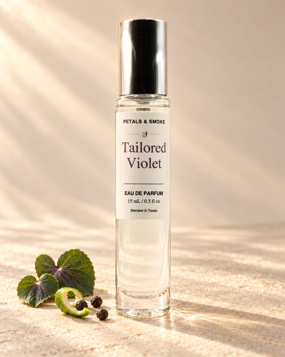 Tailored Violet, 15 mL bottle photograph