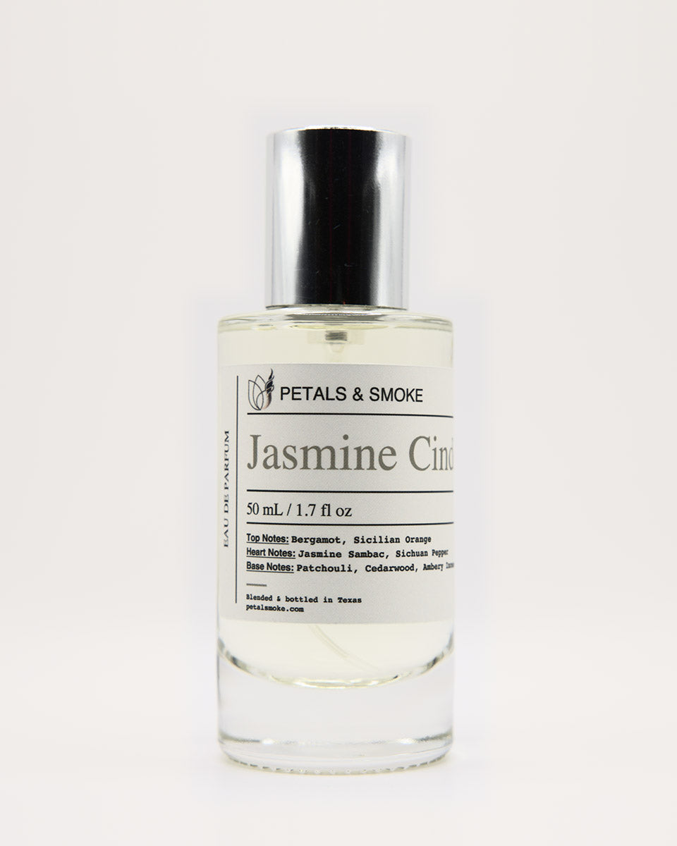 Jasmine Cinder, 50 mL bottle photograph