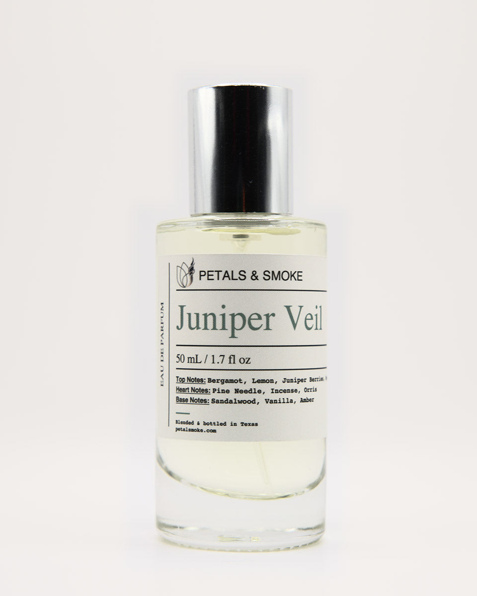 Juniper Veil, 50 mL bottle photograph