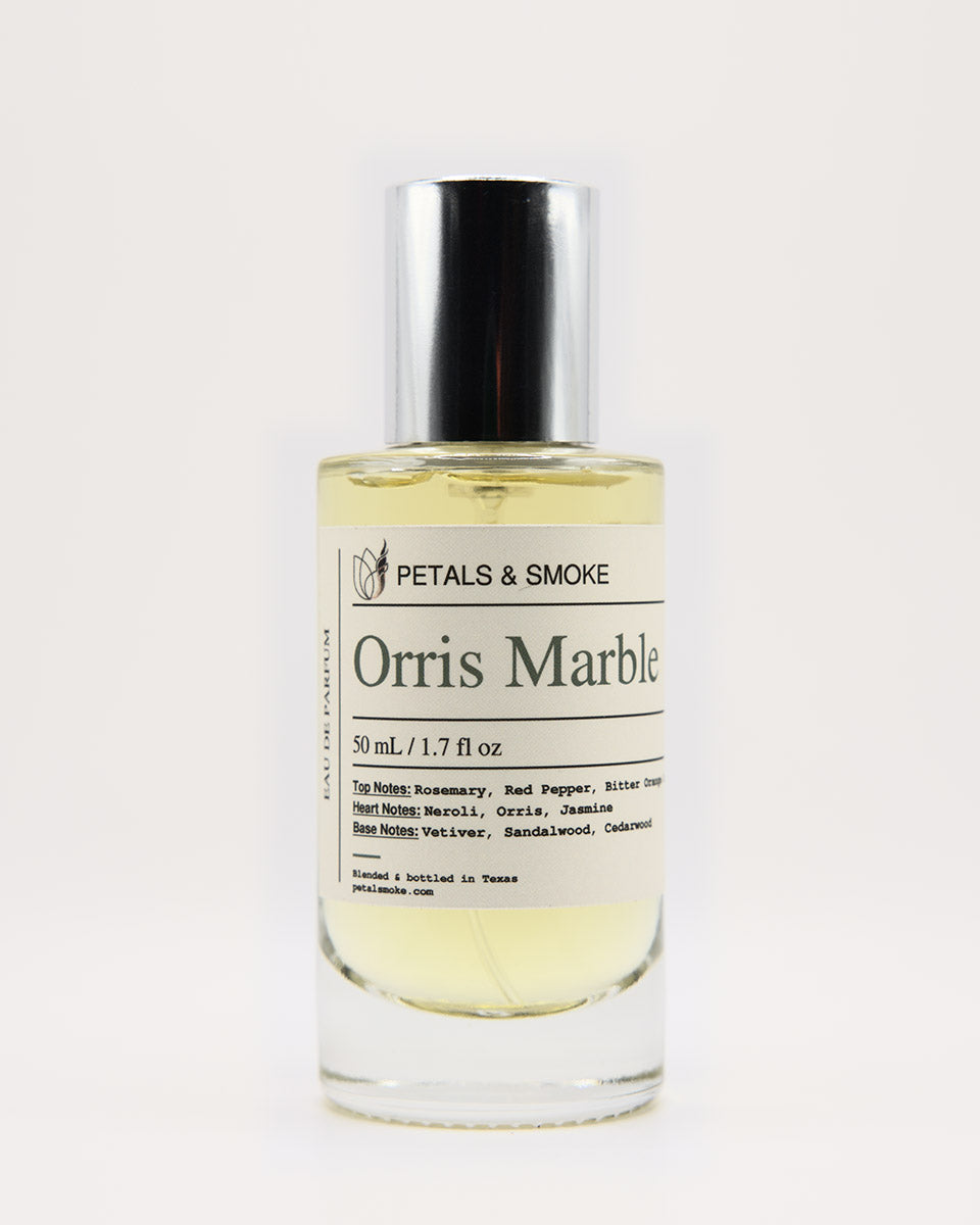 Orris Marble, 50 mL bottle photograph