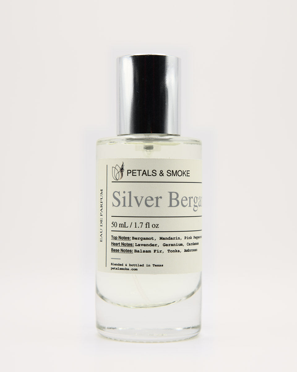Silver Bergamot, 50 mL bottle photograph