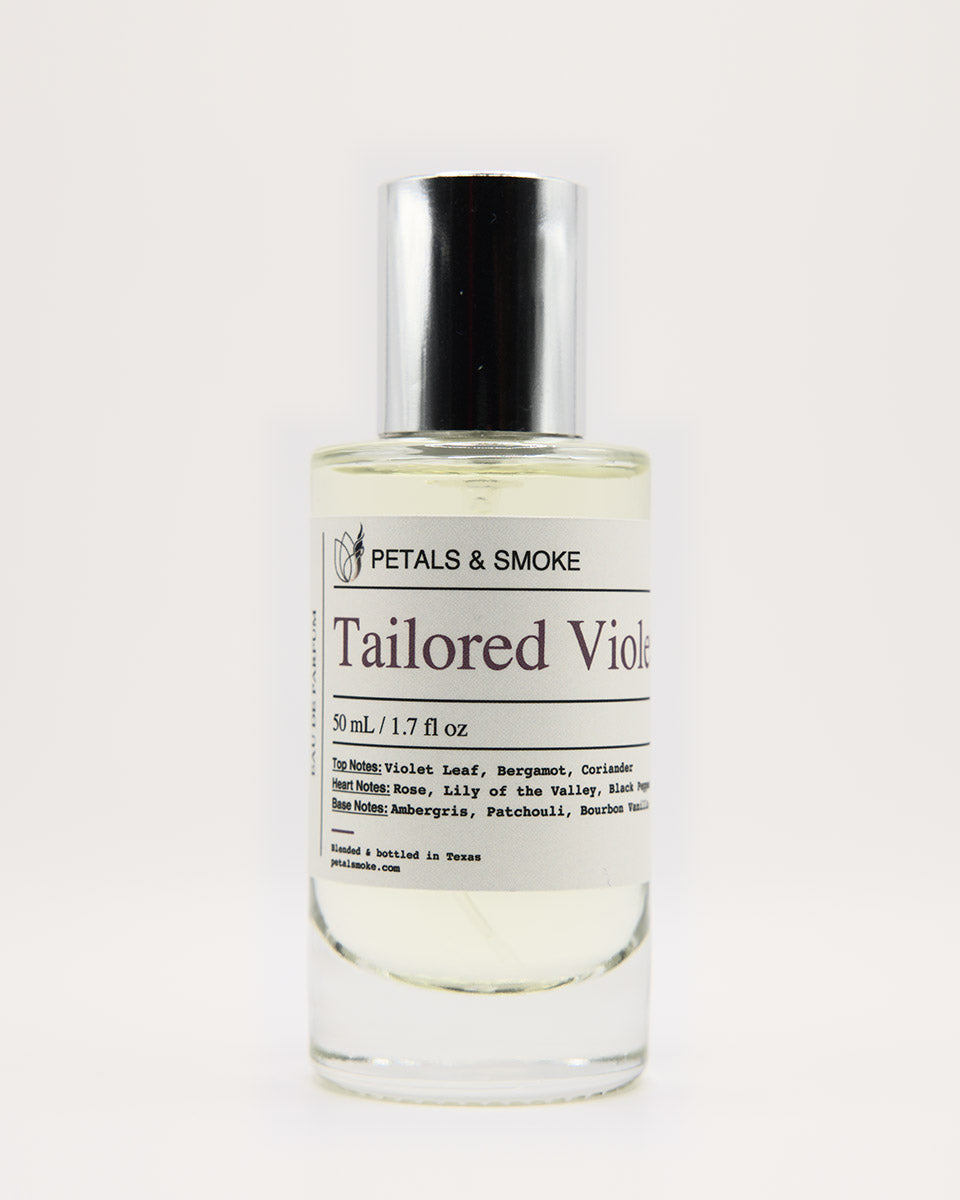 Tailored Violet, 50 mL bottle photograph